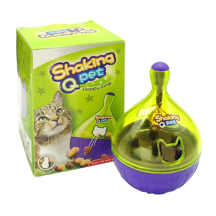 Interactive Tumbler Cat Food Feeder