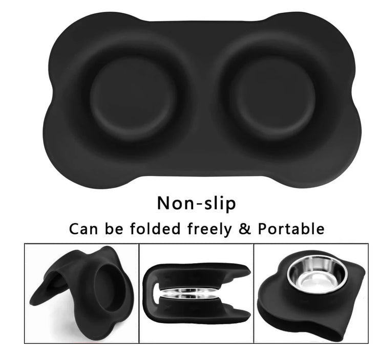 Silicone Pet Food/Water Bowls